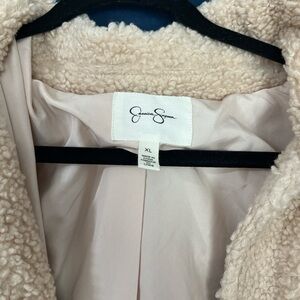 Jessica Simpson Cream Sherpa Jacket